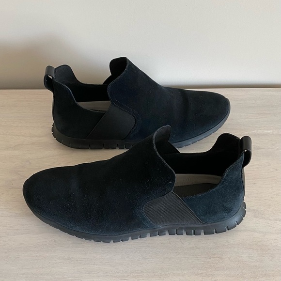 Cole Haan ZeroGrand® Slip-On Suede Black Booties size 9 - Picture 13 of 13